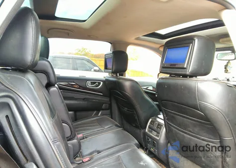 2014 Infiniti Qx60 z USA, uszkodzony, nr VIN 5N1AL0MN3EC552403
